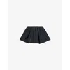 Jw Anderson Black Polyester Shorts Skirt Women In Black