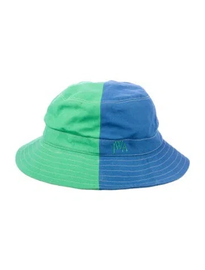 Pre-owned Jw Anderson Mens' Cotton Bucket Hat In Multi