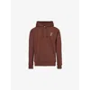 Jw Anderson Hoodie With Anchor Embroidery In Brown