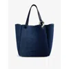 Jw Anderson Mens The Corner Denim Tote Bag Acid Wash Denim In Acid Wash Denim