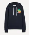 Jw Anderson Jwa Lemon-print Cotton Hoodie