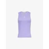 Jw Anderson Women's Anchor Jwa Logo Tank Top In Lavender
