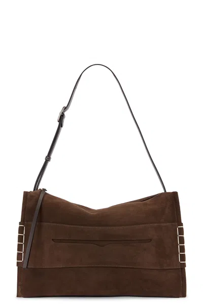 Jw Anderson Messenger Loafer Bag In Brown