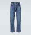 Jw Anderson Mid-rise Straight Jeans In Blue