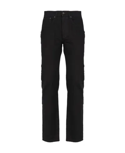 JW ANDERSON JW ANDERSON LOGO PATCH STRAIGHT-LEG JEANS