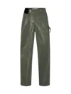 JW ANDERSON JW ANDERSON MID RISE TWISTED JEANS