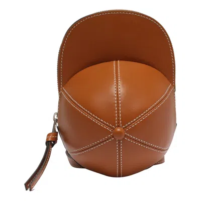 Jw Anderson Midi Cap Crossbody Bag In Pecan