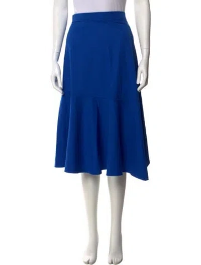 Pre-owned Jw Anderson Midi Length Skirt In Blue