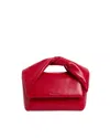 Jw Anderson Midi Twister Bag Crimson Red In Red