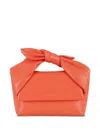 Jw Anderson Twister Mini Crossbody Bag In Orange
