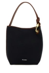 Jw Anderson Navy Jwa Corner Bucket Bag In Dark Navy