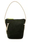 Jw Anderson Mini Anchor Hobo - Chenille Top Handle Bag