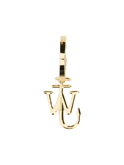 Jw Anderson Earring Anchor In Gold