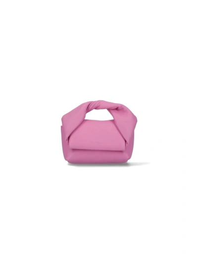 Jw Anderson Mini Bag 'twister' In Rosa