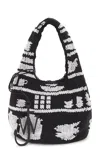 Jw Anderson Mini Beaded Shopper In Multi