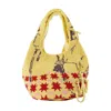 Jw Anderson Mini Beaded Shoulder Bag In Multi