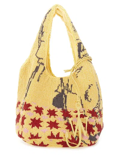 JW ANDERSON MINI BEADED TOTE BAG