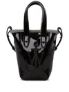 Jw Anderson J. W. Anderson Belt Anchor Logo Mini Tote Bag In Black