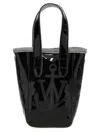 Jw Anderson J. W. Anderson Belt Anchor Logo Mini Tote Bag In Black