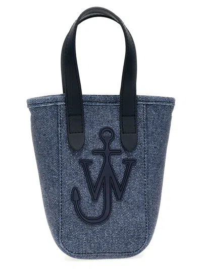 Jw Anderson 'mini Belt' Shopping Bag In Blue