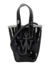 Jw Anderson Mini Belt Tote Bag In Black