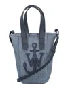 Jw Anderson J.w.anderson 'mini Belt' Shopping Bag In Blue