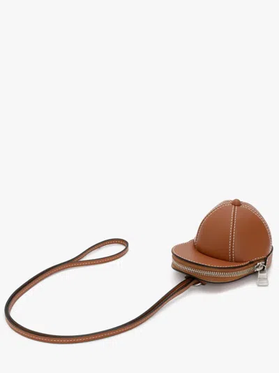 Jw Anderson Mini Cap Bag - Crossbody Bag In Brown