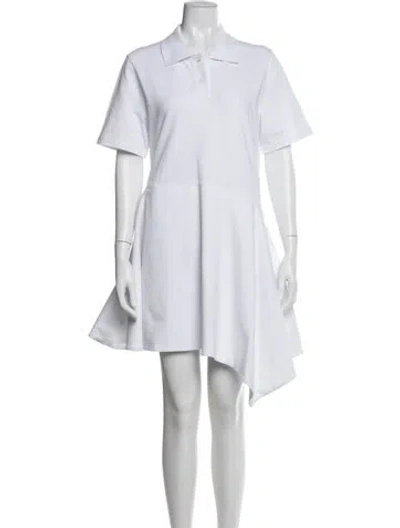 Pre-owned Jw Anderson Mini Dress W/ Tags In White