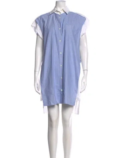 Pre-owned Jw Anderson Mini Dress In White