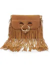 JW ANDERSON JW ANDERSON MINI PIERCE LEATHER FRINGE