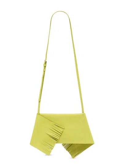 Jw Anderson Mini Scarf Bag In Green