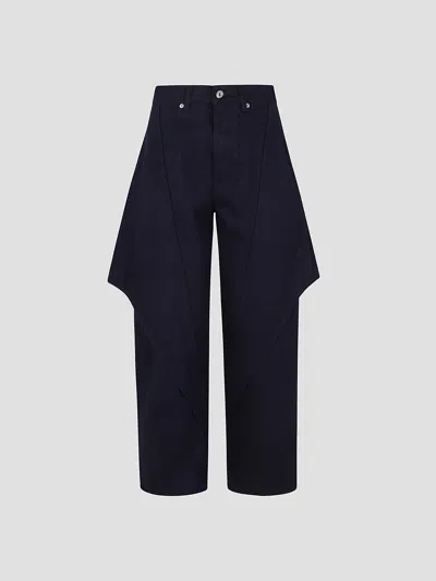 Jw Anderson Mini Sculptural Tote In Pattern