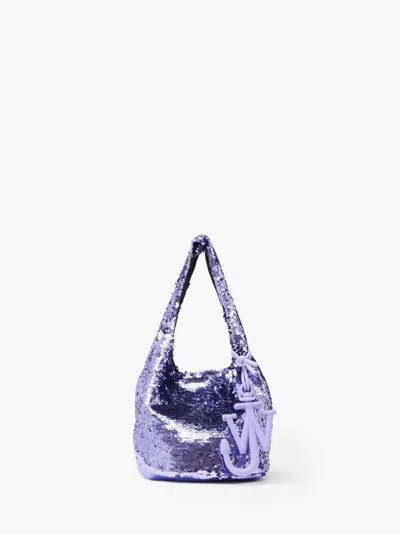 JW ANDERSON MINI SEQUIN SHOPPER - TOP HANDLE BAG