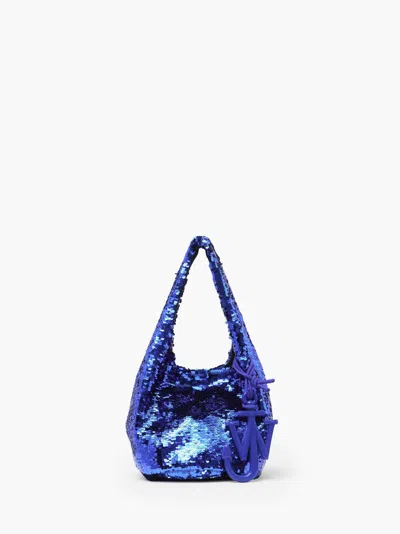 JW ANDERSON MINI SEQUIN SHOPPER - TOP HANDLE BAG