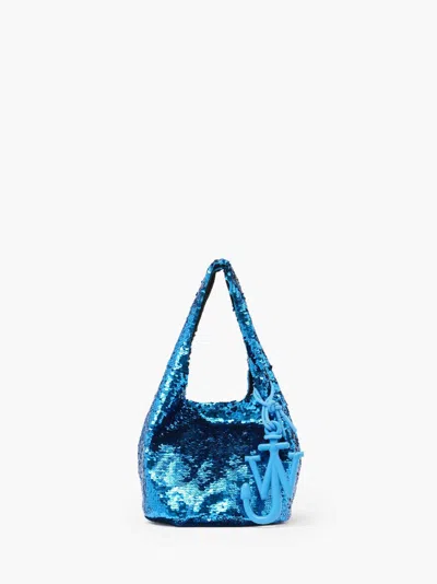 JW ANDERSON MINI SEQUIN SHOPPER - TOP HANDLE BAG