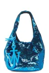 Jw Anderson W Anderson Womens Sequin-embellished Mini Plastic-blend Bag Aqua In Aqua