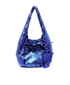 Jw Anderson J. W. Anderson Mini Sequin Shopper In Blue