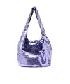Jw Anderson Mini Sequinned Tote Bag In Blue