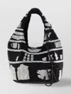 Jw Anderson J. W. Anderson Textured Hobo Bag With Striking Black