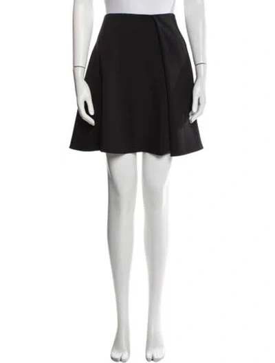 Pre-owned Jw Anderson Mini Skirt In Black