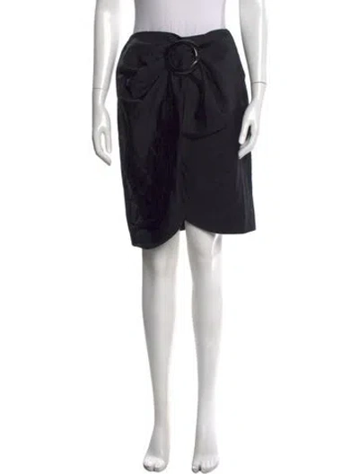 Pre-owned Jw Anderson Mini Skirt In Black