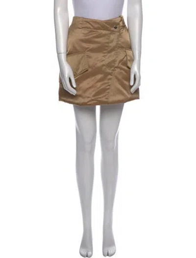 Pre-owned Jw Anderson Mini Skirt In Neutral