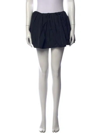 Pre-owned Jw Anderson Mini Skirt W/ Tags In Black