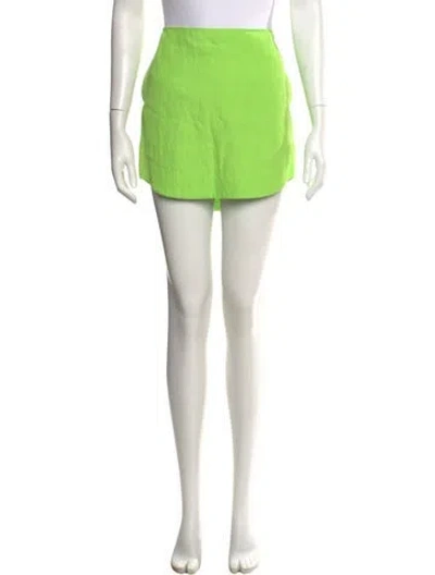 Pre-owned Jw Anderson Mini Skirt W/ Tags In Green