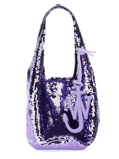 Jw Anderson Mini Tote Bag Unisex In Purple