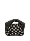 Jw Anderson J. W. Anderson Mini Twister Crystal Bag In Black
