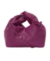 Jw Anderson Mini Twister Leather Crossbody Bag In Red
