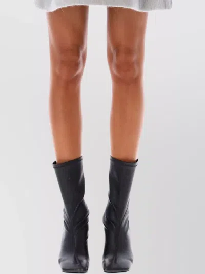 Jw Anderson Mohair Dress Hour Glass In Black