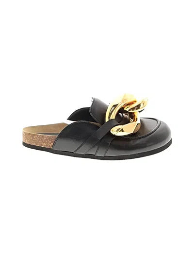 Pre-owned Jw Anderson Mule/clog In Black