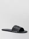Jw Anderson Mules Flat Sole Open Toe Metal Accents In Black